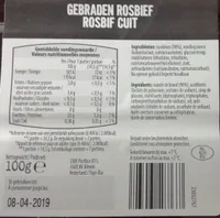 Rosbif cuit