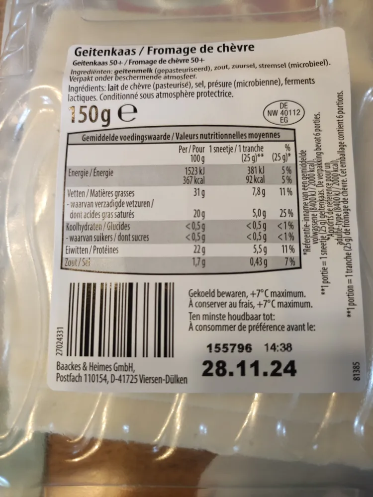 Geitenkaas