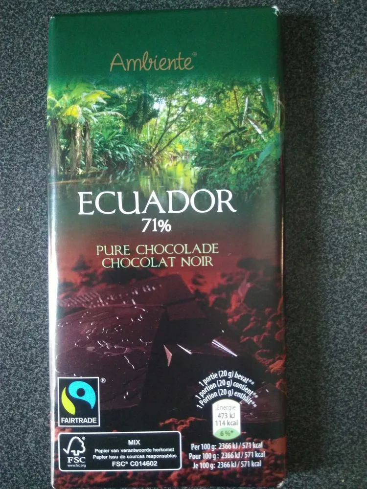 Madagascar chocolat noir