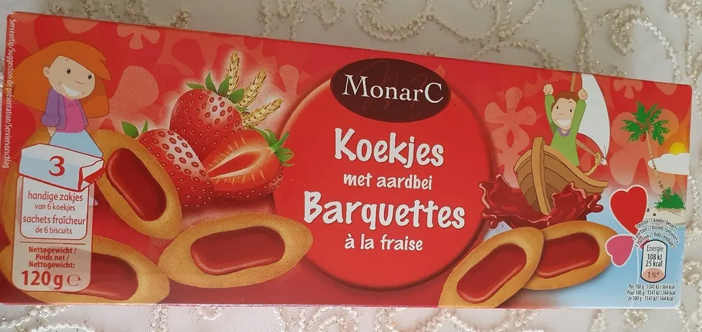 Barquettes à la fraise