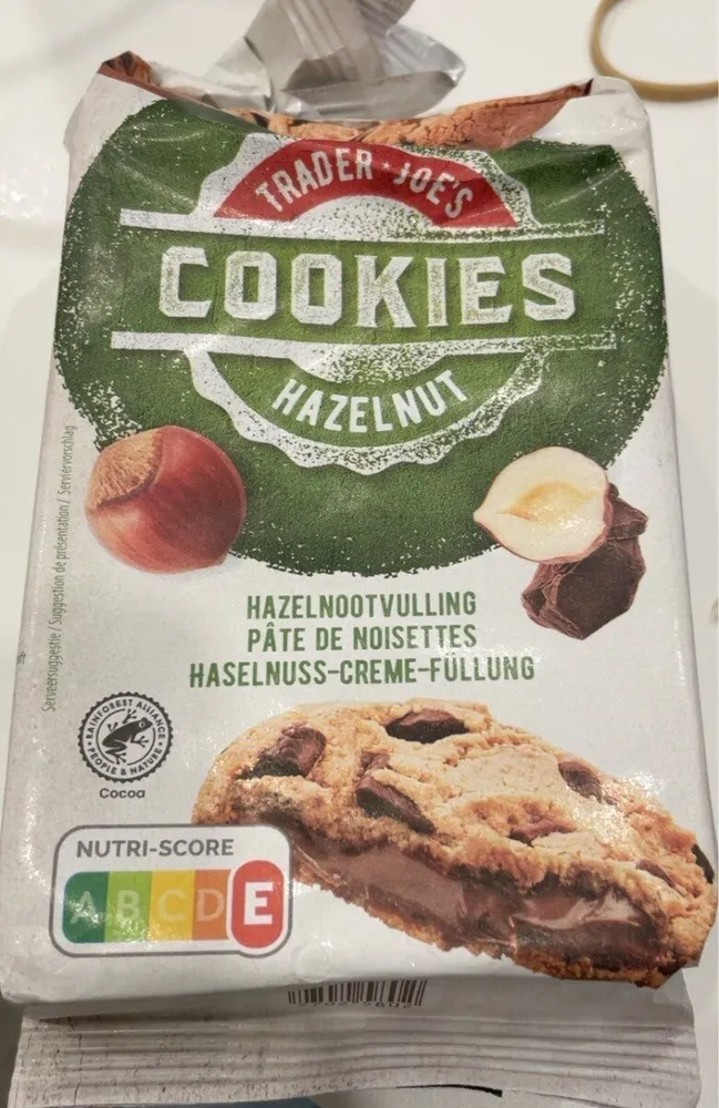 cookies pâte de noisettes