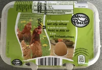 6 oeufs de poules élevées en plein air - ALDI