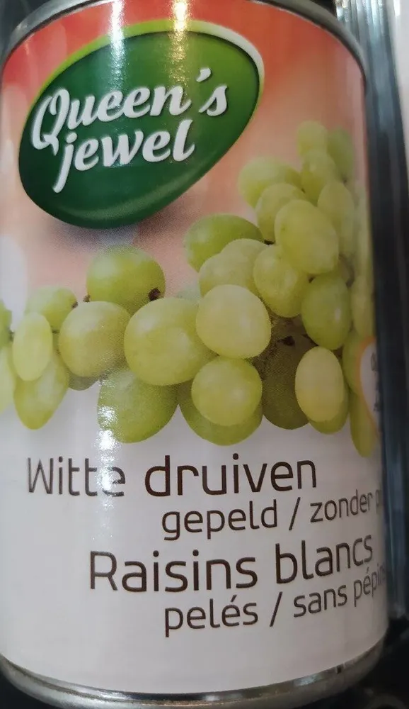 Raisins blancs pelés sans pepind