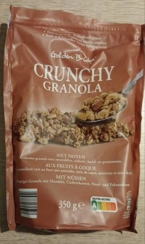 Crunchy Granola aux fruits à coque