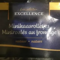Miniroulés au fromage nature.
