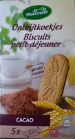Biscuit Chocolat Noisette 5x2