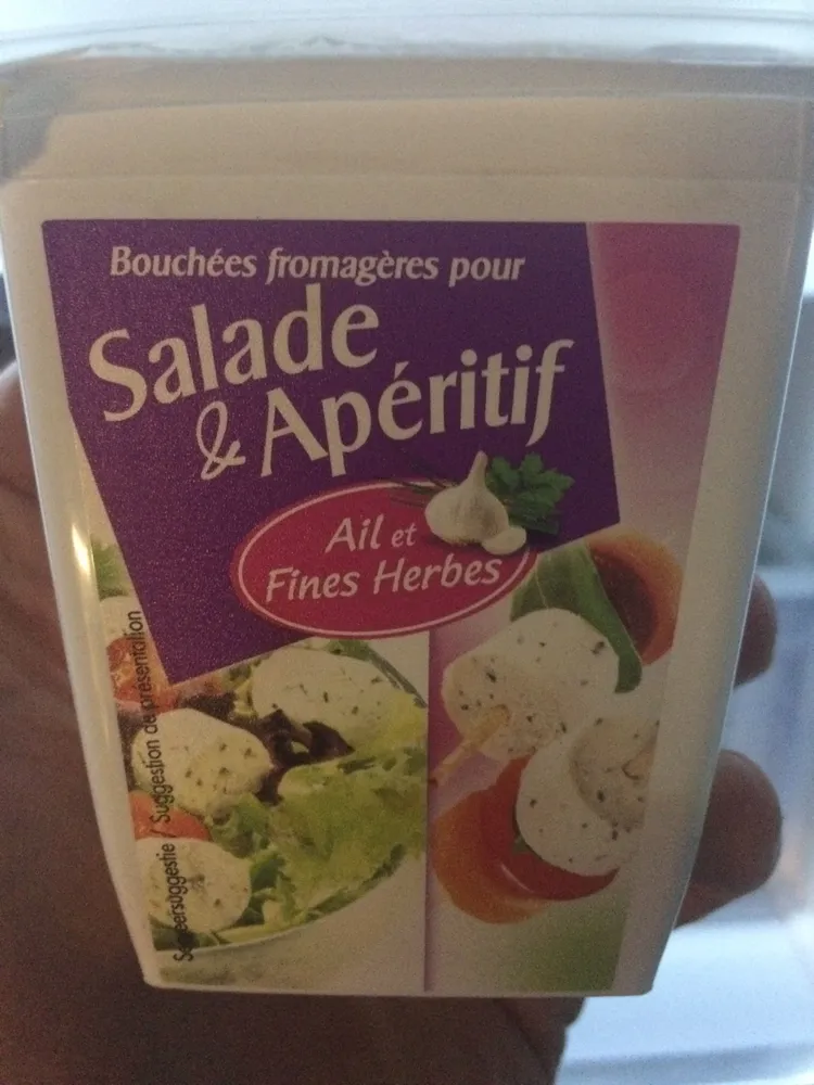 Salade et apéritif