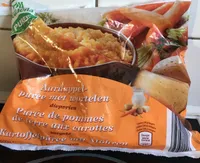 Puree de pommes de terre aux carottes