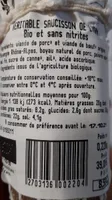 Véritable saucisson de Lyon
