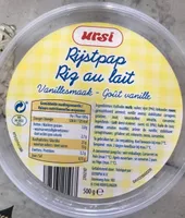 Riz au lait vanille