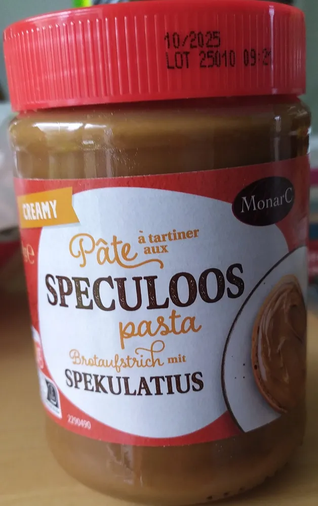 Pâte à tartiner au speculoos creamy
