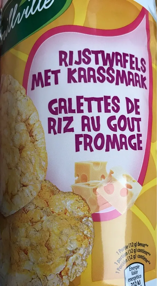 Galette de riz gout fromage