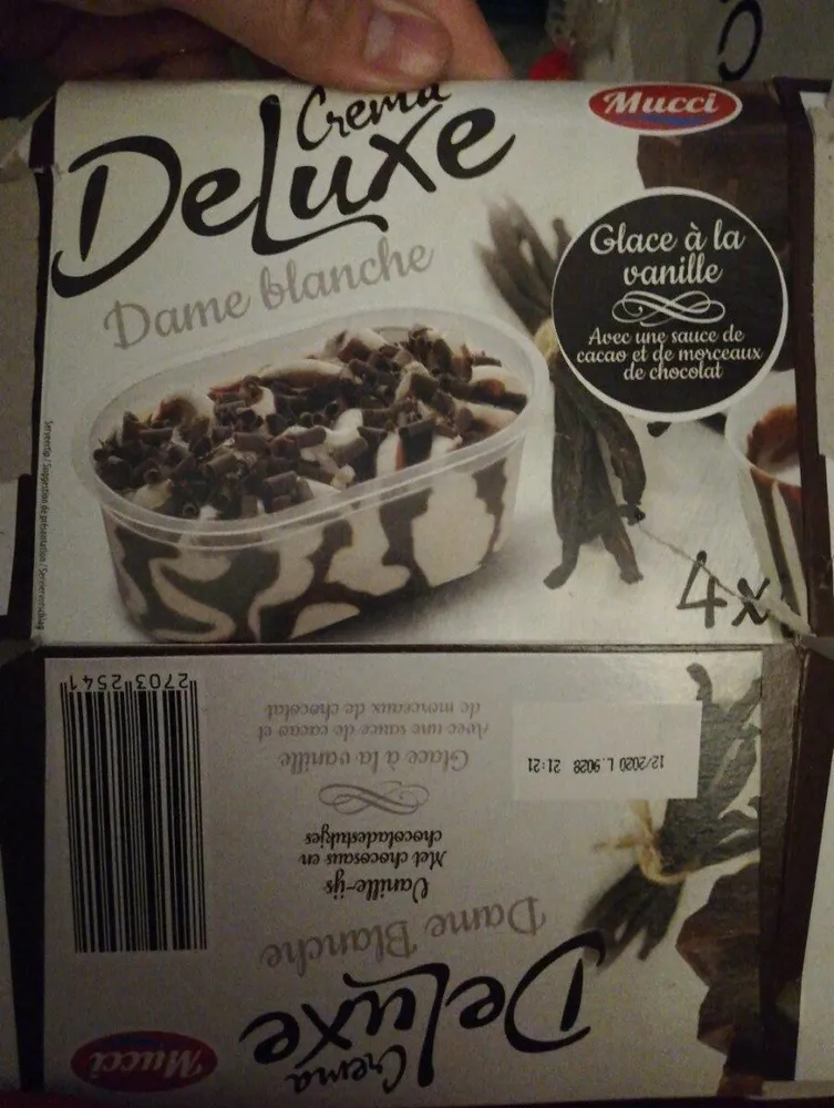 Créma deluxe dame blanche