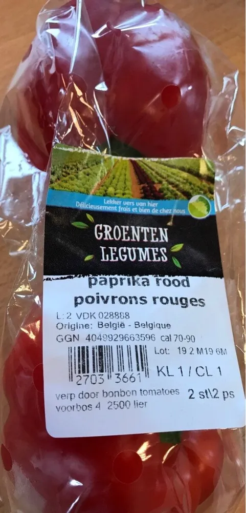 Poivrons rouges