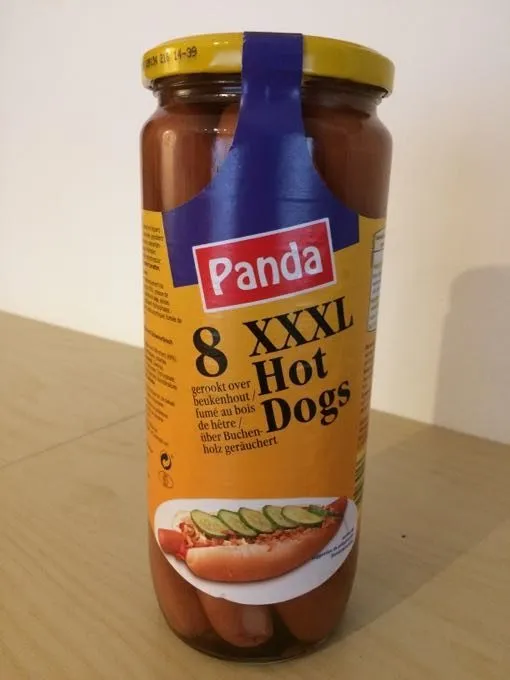 8 Hot Dogs XXXL