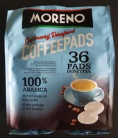 Moreno Coffeepads x36 Café Décaféiné