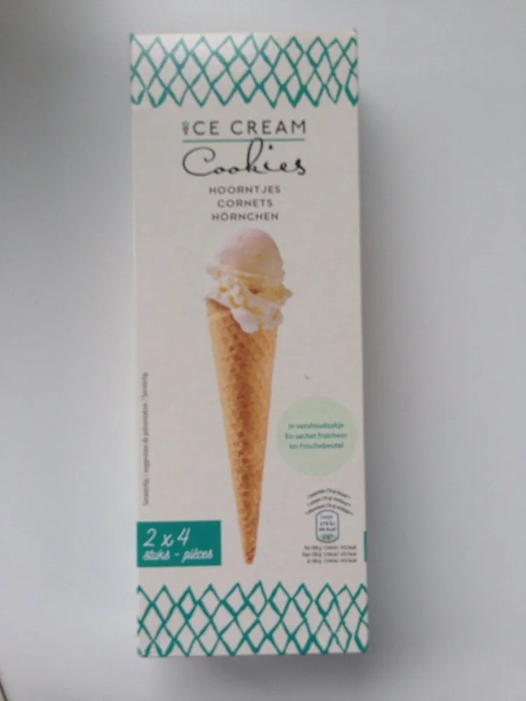 Ice cream cookies