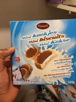 Mini Biscuits Nappes De Chocolat Au Lait Et Fourre...