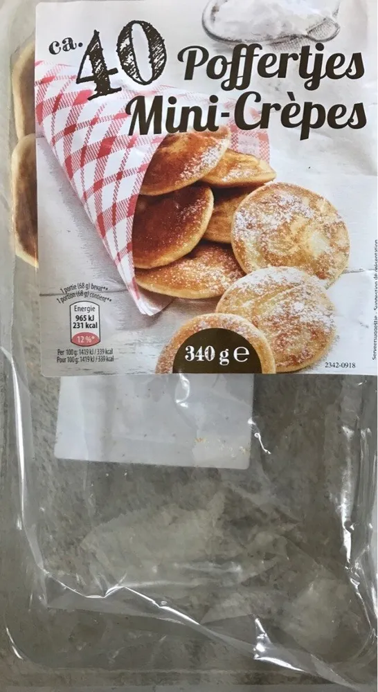 Pogfertjes mini-crepes