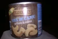 Noix de cajou grillées et sans sel