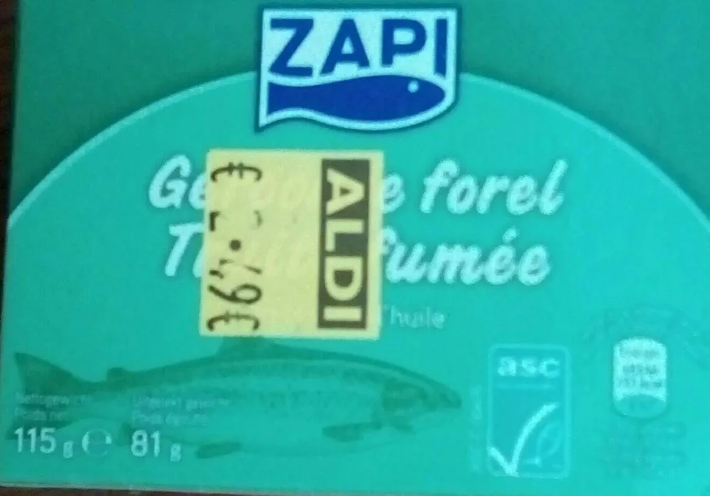Gerookte forel