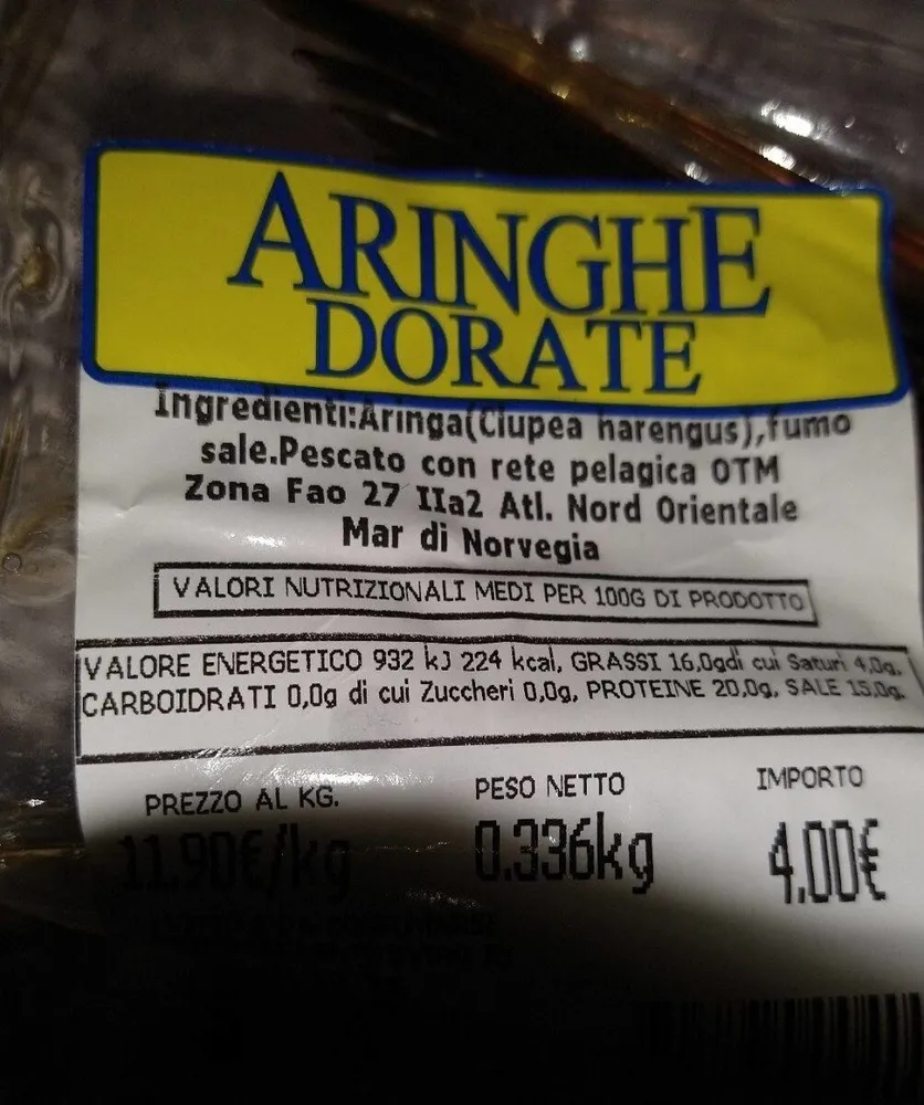 Aringhe dotate