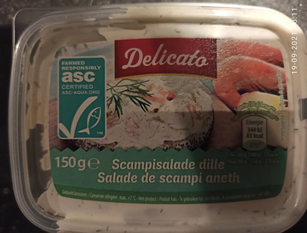 scampisalade dille