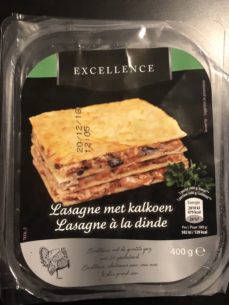 Lasagne de dinde