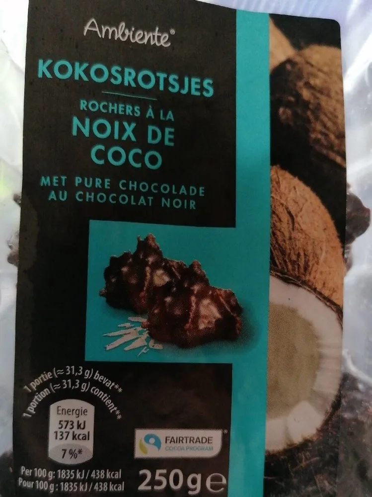 Rochers à la noix de coco