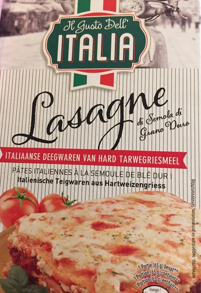Pates Italiennes a la semoule de blé Dur