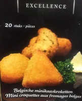 Mini croquettes aux fromages Belges