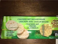 Crackers avec saveur wasabi