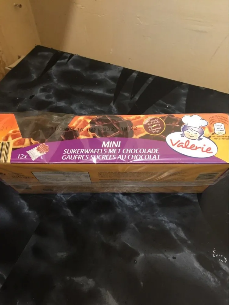 Gaufres sucree au chocolat