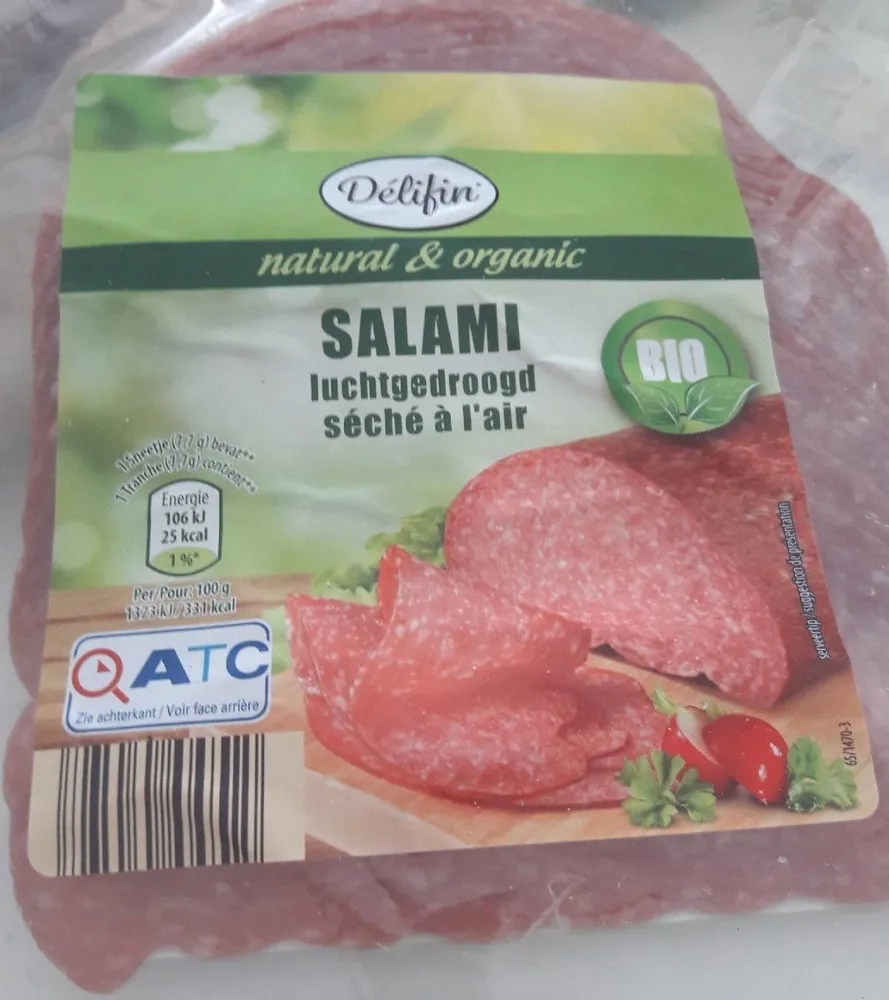 Salami séché à l'air