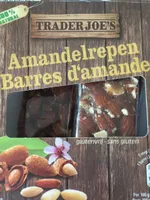 Barres d'amandes