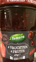 Confiture extra 4 fruits rouges