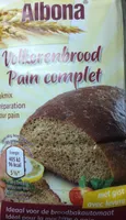 Pain complet (préparation pour pain)