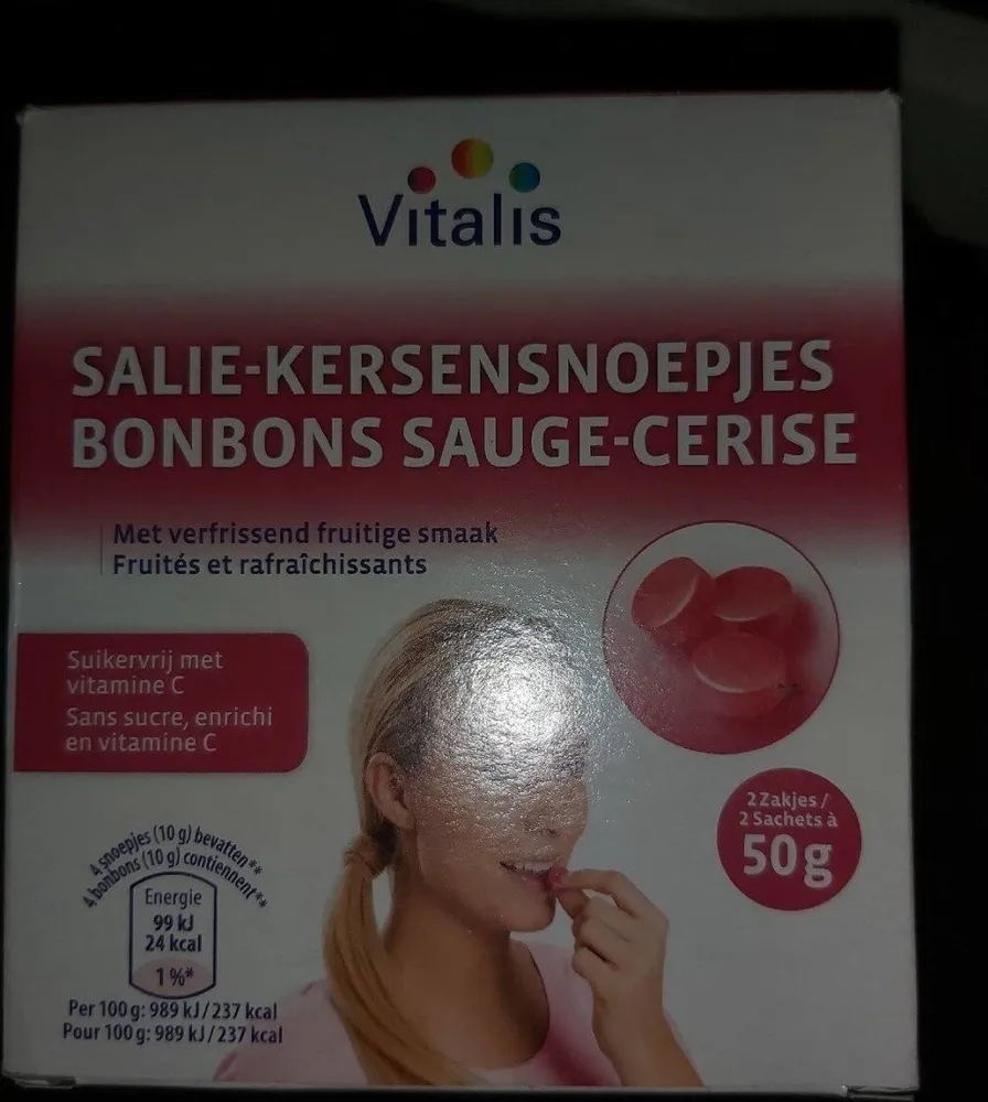Bonbon sauge cerise