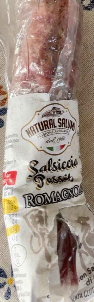Salsiccia passita romagnola