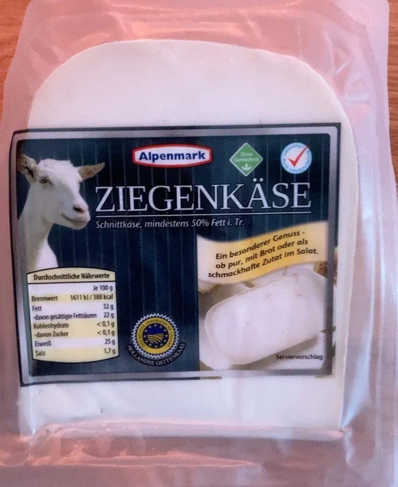 Ziegenkäse am Stück