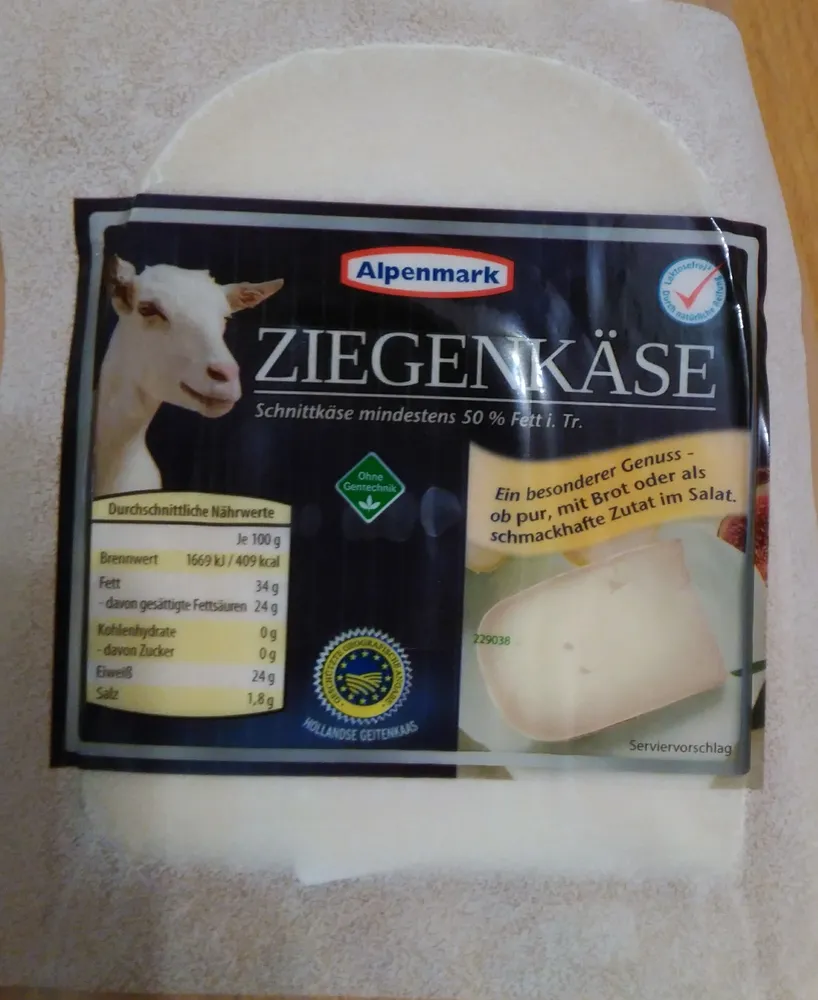 Goudakäse  Ziege