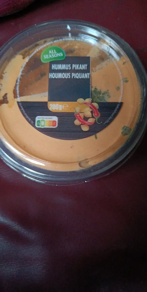 Hummus met citroen