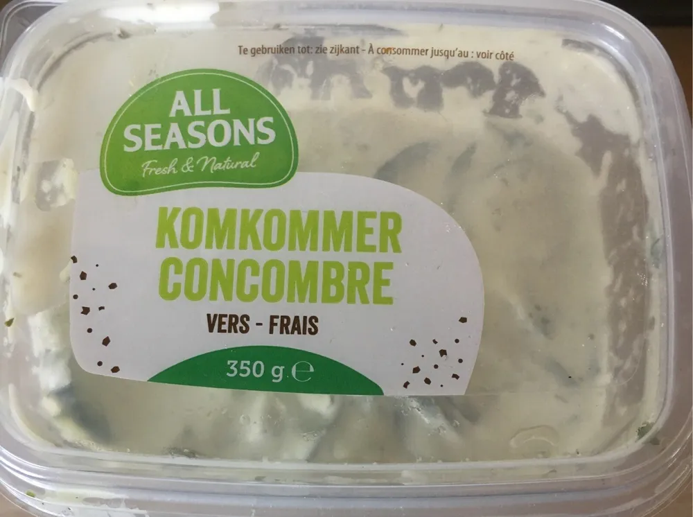 Komkommer salad