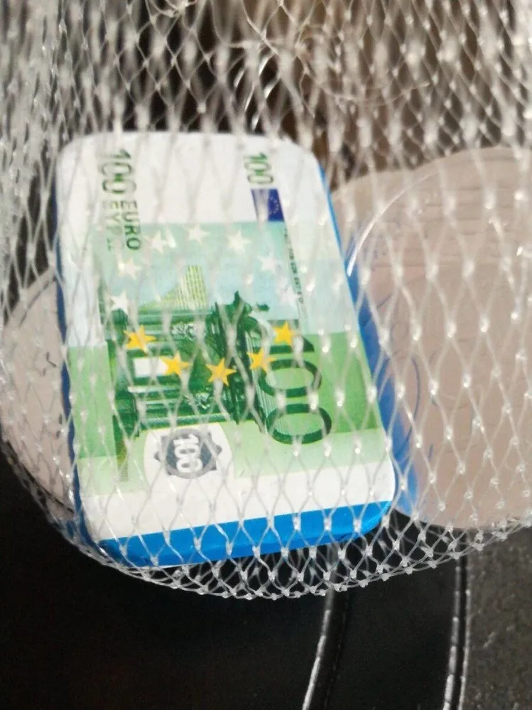 Chocolat blanc - Pièces et Billets 100 Euro