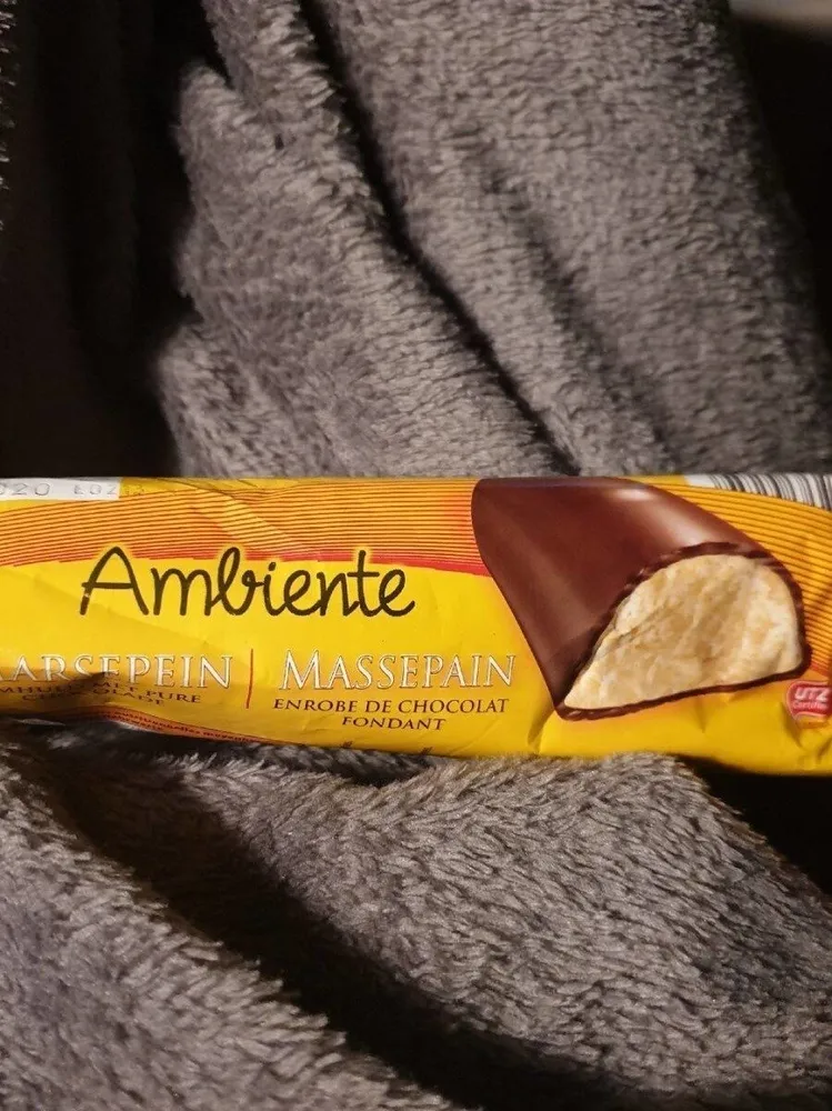 Massepain enrobé chocolat