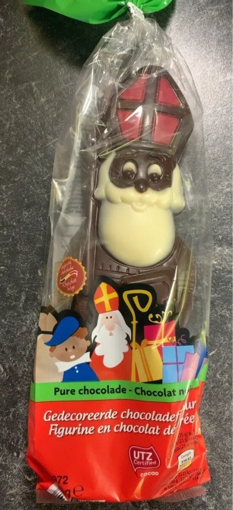 Sint: Gedecoreerde Chocoladefiguur 200 Gram (isaura)