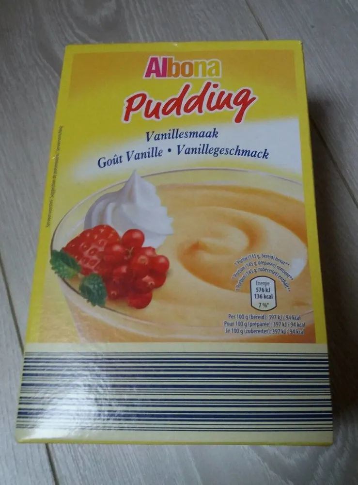 Pudding Goût Vanille