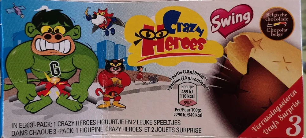 Crazy Heroes Swing