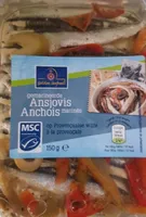 Anchois marinés à l'orientale