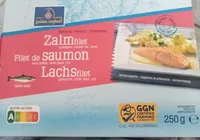Filet de saumon sans arêtes, sans peau, cru